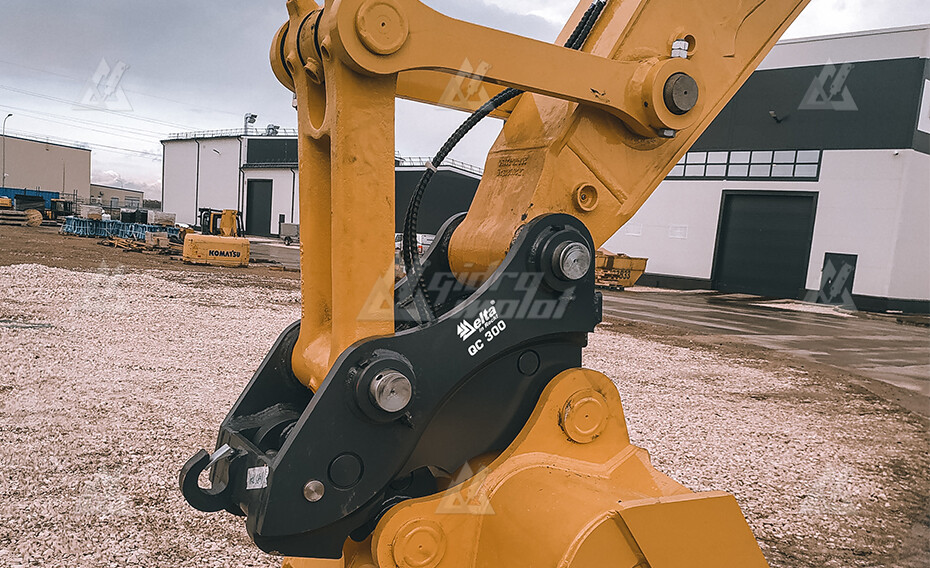 Квик-каплер Delta QC-300-Zoomlion ZE370E с гидроразводкой картинка 645933