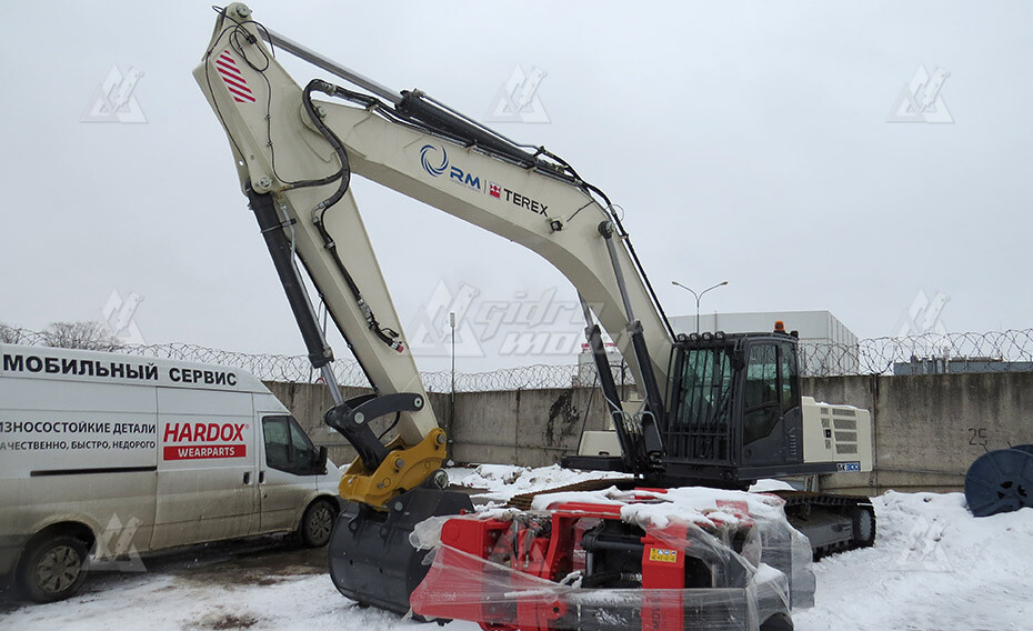 Квик-каплер Delta QC-300-Zoomlion ZE370E с гидроразводкой картинка 645937